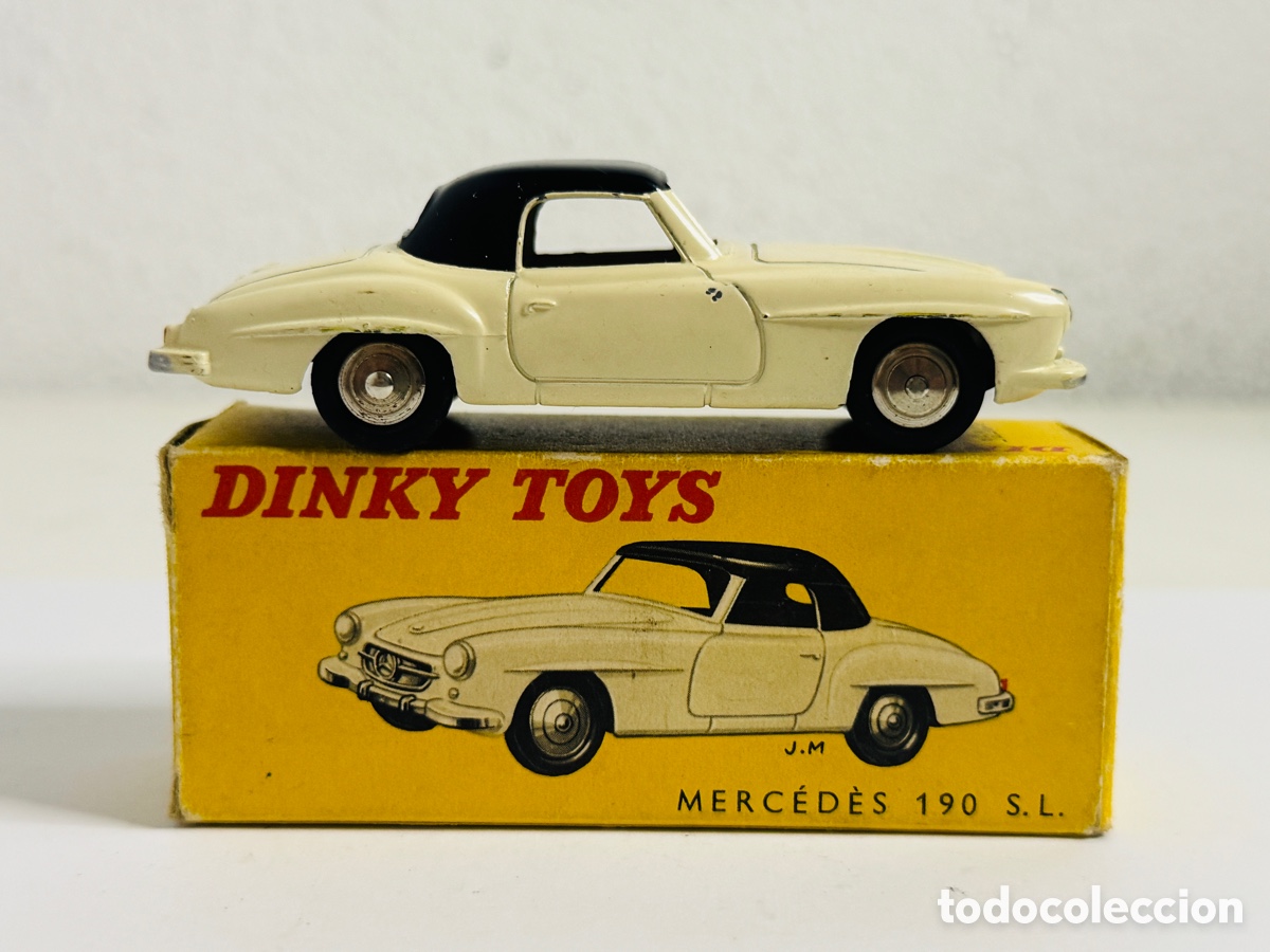 Coches a escala: Coche Dinky Toys, Mercedes 190 SL, REF. 24 H, Meccano - Made in France