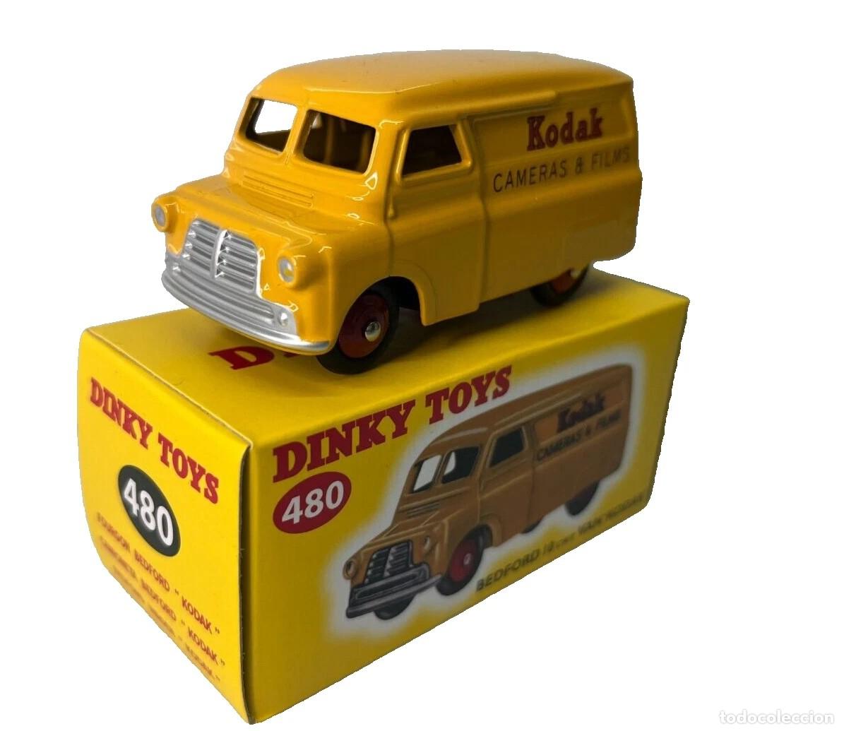 Model Cars: DINKY TOYS 1/43 BEDFORD FURGONETA VAN KODAK 480 - NUEVO EN SU CAJA