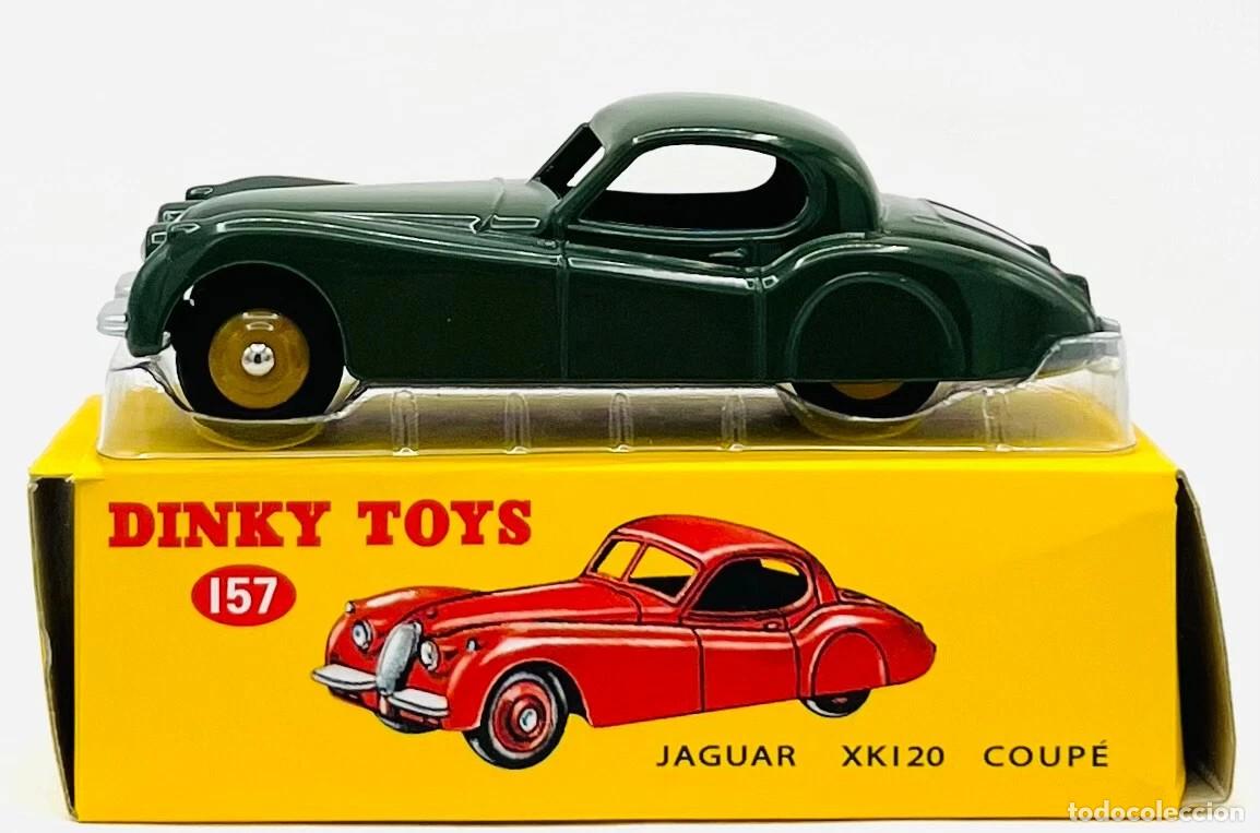 Model Cars: DINKY TOYS 157 JAGUAR XK120 COUPE - NUEVO EN SU CAJA PRECINTADA