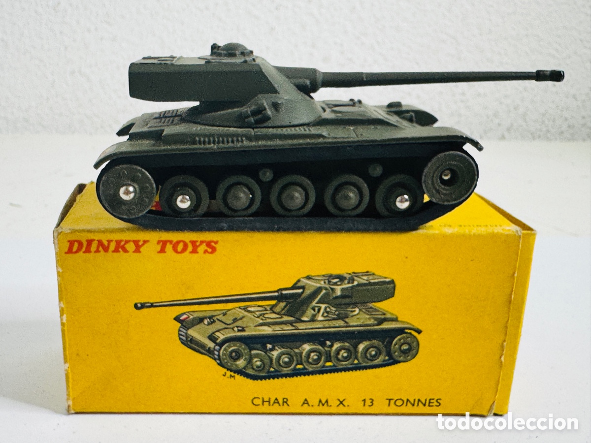 Coches a escala: tanque AMX 13 de la marca Dinky Toys (ref. 80C)