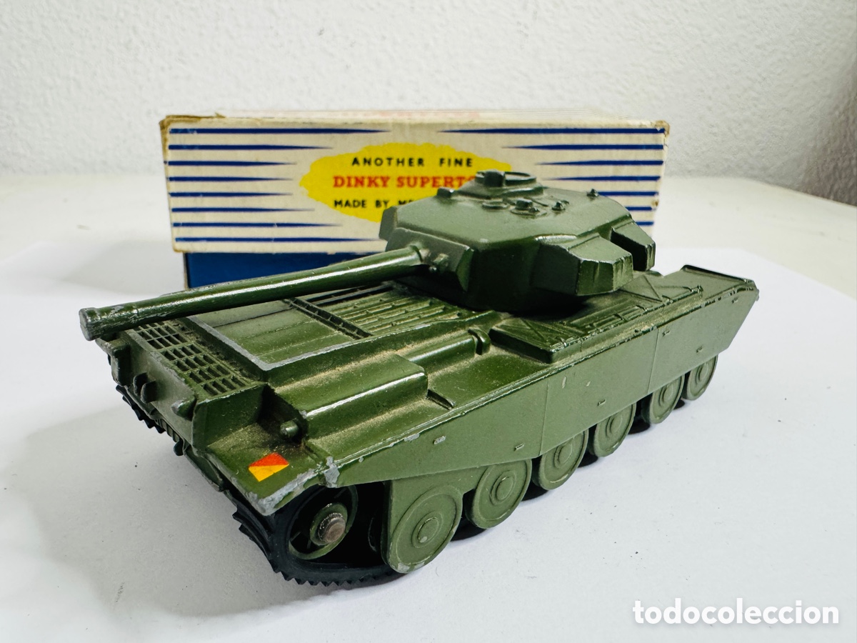Coches a escala: tanque Centurion brit&aacute;nico modelo 651 de Dinky Toys
