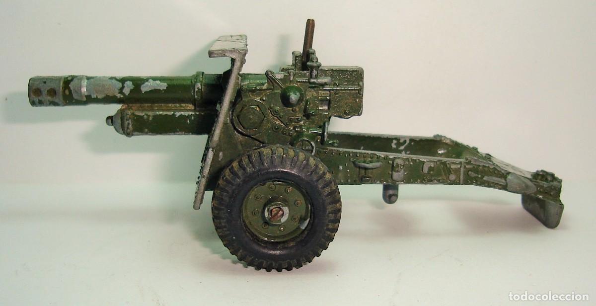 Coches a escala: CA&Ntilde;ON MILITAR DINKY TOYS O BRITAINS LOTE 360