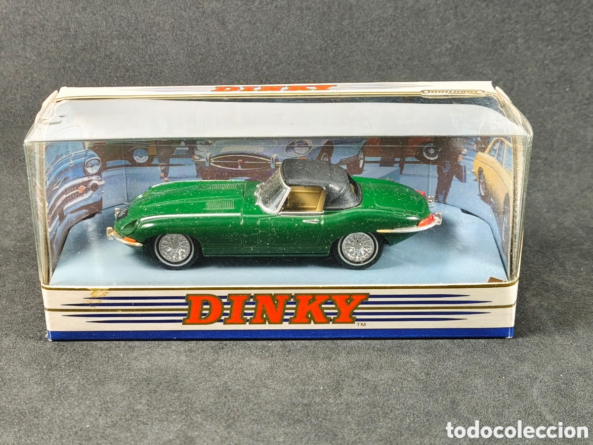 Coches a escala: 1968 Jaguar E Type cabriolet de Dinky Toys DY-1 matchbox 1/43
