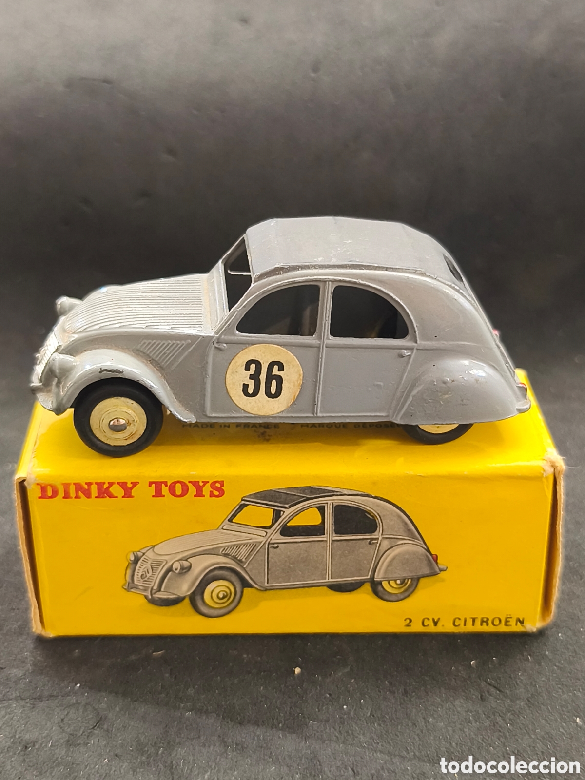 Coches a escala: Dinky toys 24t, Citroen 2cv
