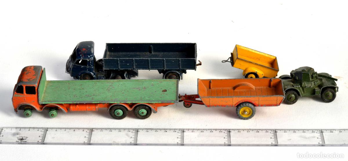 Coches a escala: LOTE DE 5 VEH&Iacute;CULOS DINKY TOYS - 1950,S