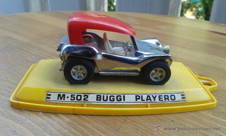 Miniature Pilen 1/43 – Buggi Playero #502 – CHROME – Espagne – Zamak