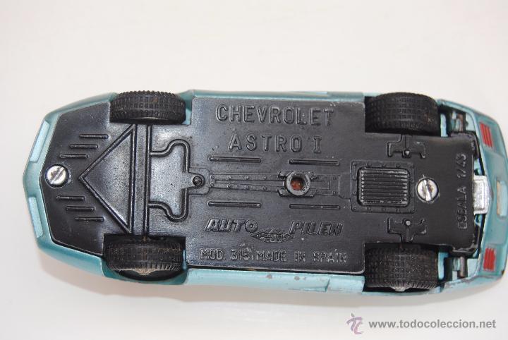 Auto Pilen Chevrolet Astro I - Chrome - Ref 316 - 1/43 - Fabriqué En Espagne 1971