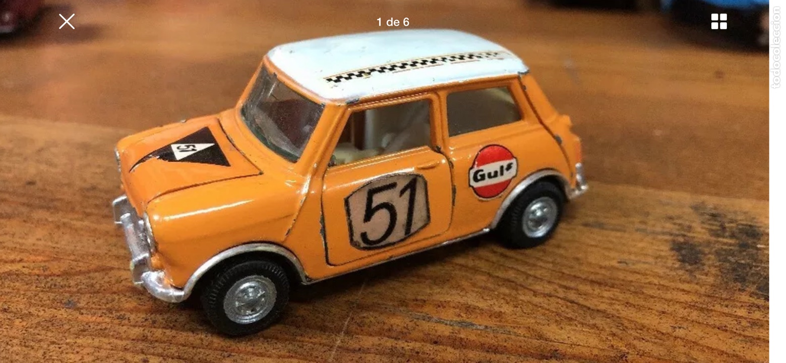Coches a escala: MINI COOPER AUTO PILEN MOD.319 1/43 MADE IN SPAIN