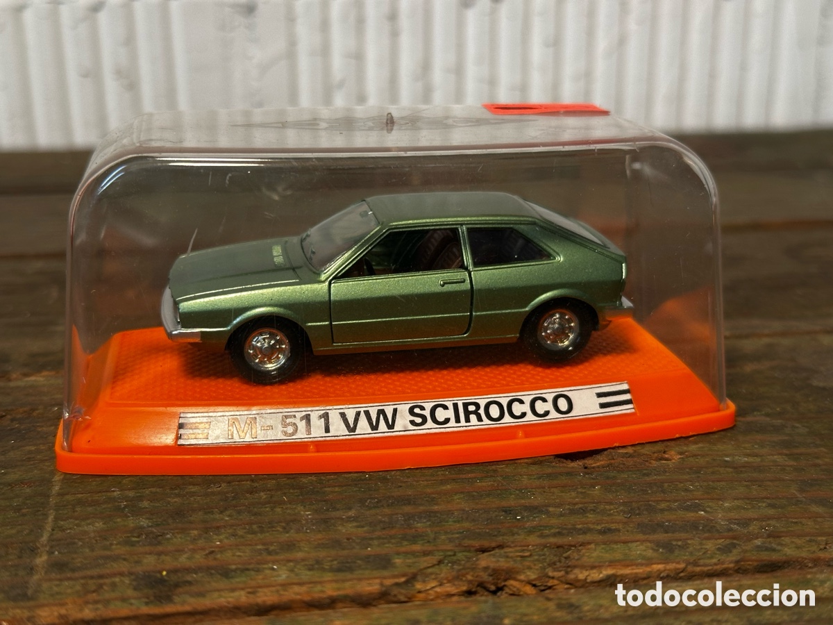 Coches a escala: VOLKSWAGEN SCIROCCO DE PILEN 1,43 NUEVO EN SU CAJA. DE JUGUETER&Iacute;A.