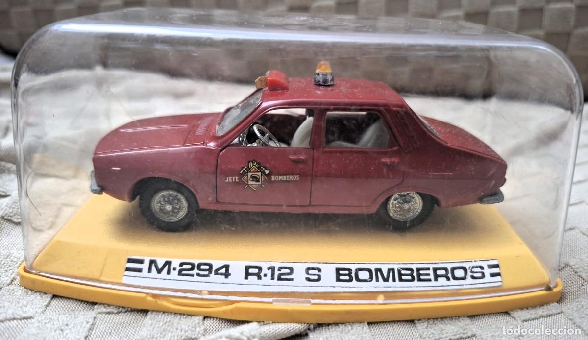 Coches a escala: PILEN RENAULT 12 DE BOMBEROS