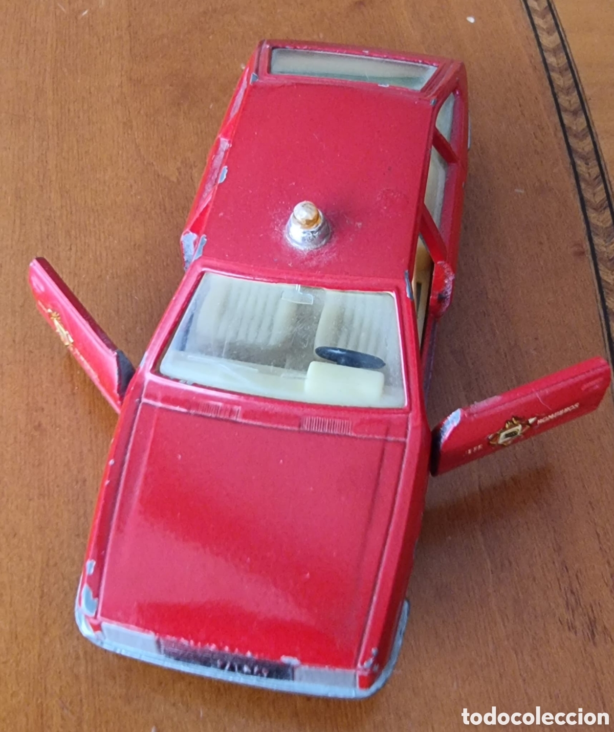 Coches a escala: Coche Pilen Talbot bomberos escala 1/43 ved fotos