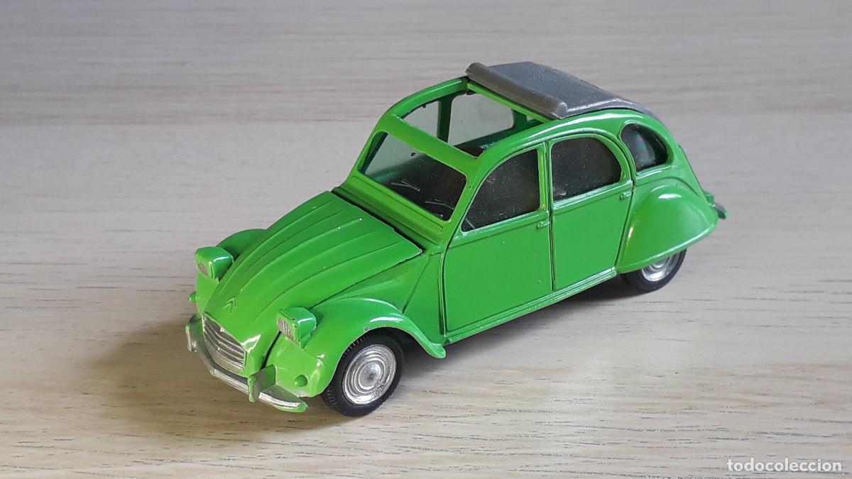Coches a escala: Citro&euml;n 2cv 2 CV # 511, metal esc. 1/43, Pilen Ibi Spain, original a&ntilde;os 70.