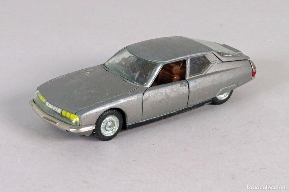 Coches a escala: Citroen SM Auto Pilen 1/43 Made in Spain color gris metalizado a&ntilde;os 70 - 80