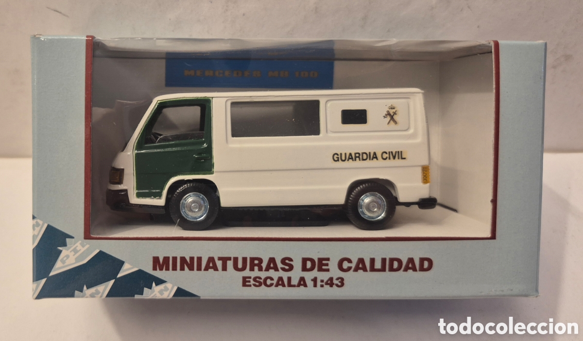 Voitures &agrave; l'&eacute;chelle: PILEN COLLECTION MERCEDES MB 100 FURG&Oacute;N GUARDIA CIVIL, 1:43 NUEVO