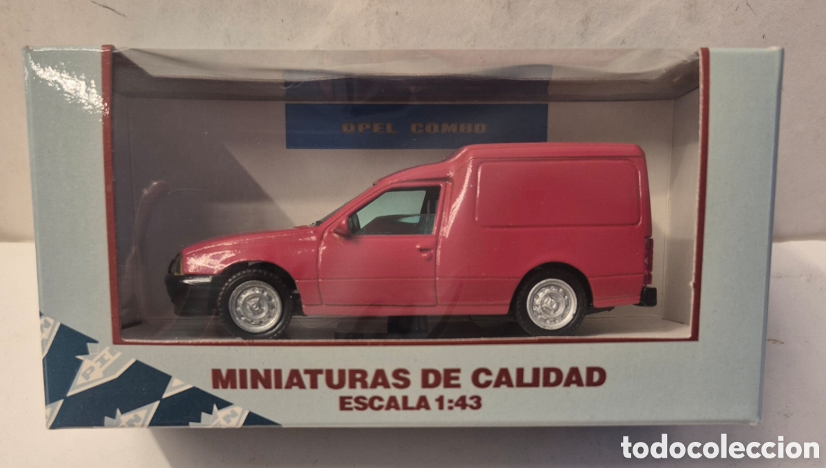 Voitures &agrave; l'&eacute;chelle: PILEN COLLECTION FURGONETA OPEL COMBO ROJO, 1:43 NUEVO