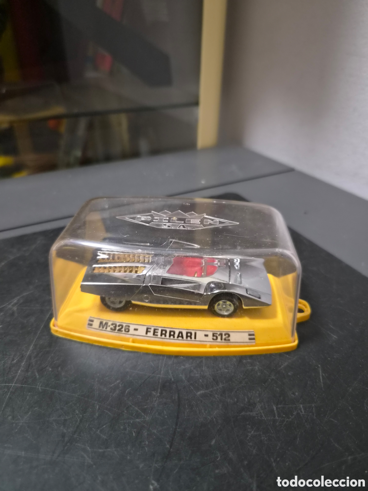 Model Cars: ANTIGUO PILEN M.326 FERRARI 512 EN CAJA ORIGINAL GRANDISIMO ESTADO DE CONSERVACI&Oacute;N 1:43