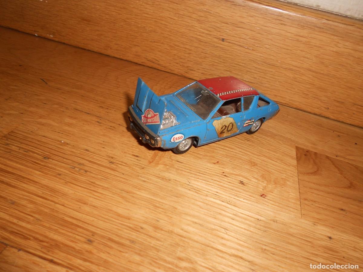 Coches a escala: RENAULT 17 TS AZUL Rallye Montecarlo - Escala 1:37 - PILEN
