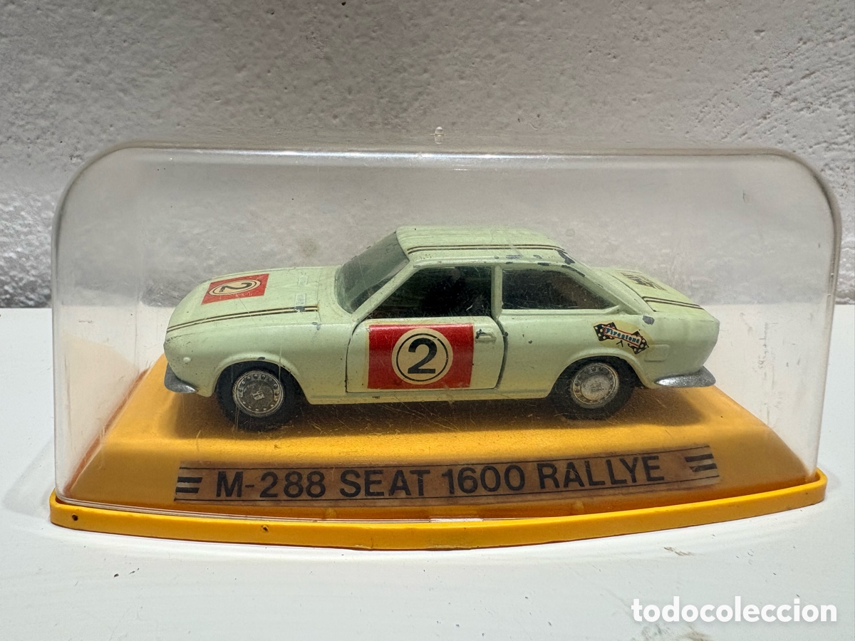 Coches a escala: Seat 1600 Rallye M-288 de Pilen, no Guisval, Rico, Paya, Jyesa
