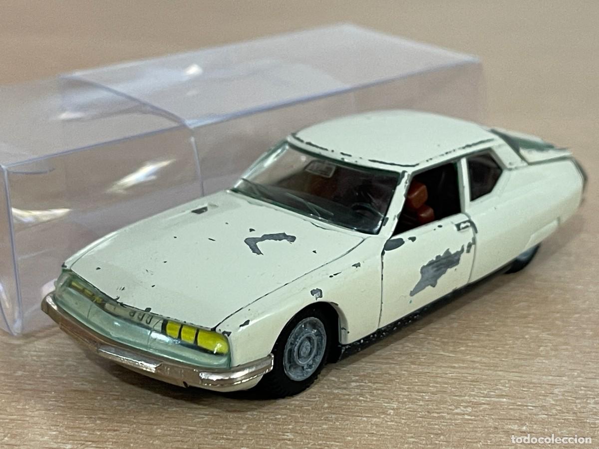 Modellautos: 51- Auto Pilen antiguo coche CITRO&Euml;N SM blanco Mod 339 1:43 Made in Spain die-cast metal car a&ntilde;os 80