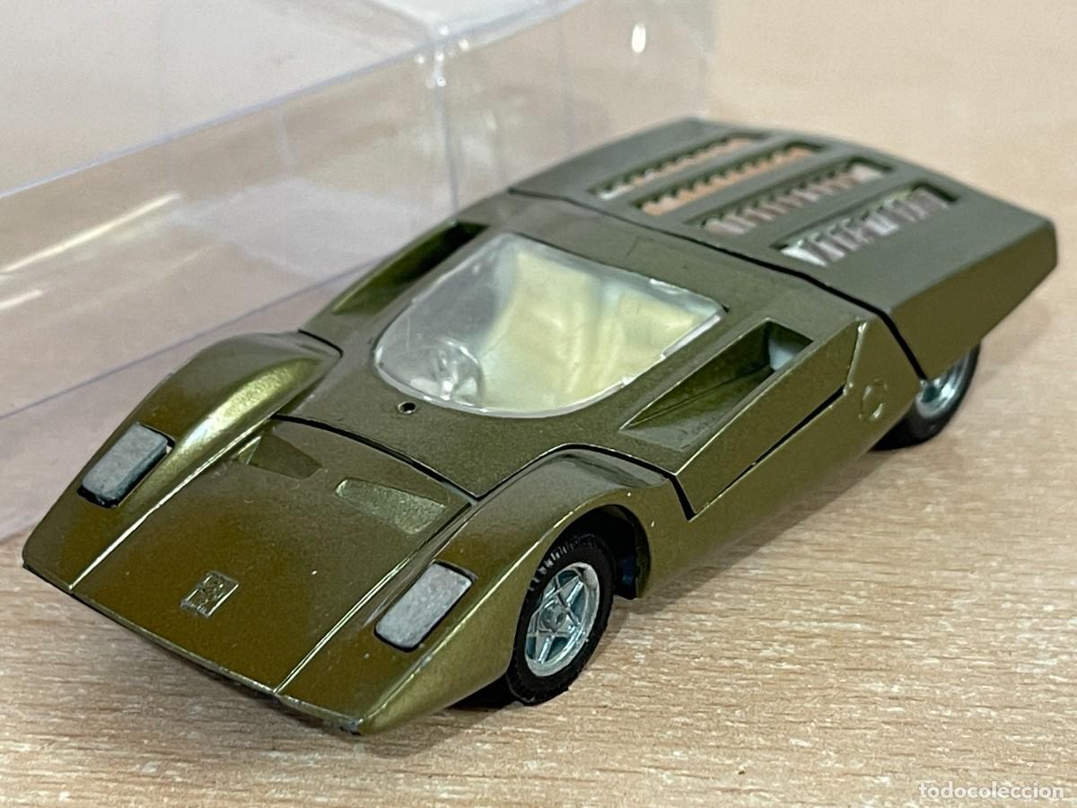 Auto in scala: 52- Auto Pilen antiguo coche FERRARI 512 S Mod. 325 1:43 Made in Spain die-cast metal car a&ntilde;os 70