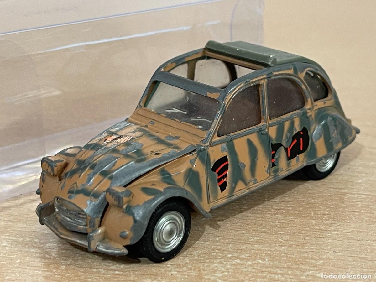 Model Cars: 54- Auto Pilen antiguo coche CITRO&Euml;N 2CV 2 CV Safari Mod. 511 1:43 Made in Spain die-cast a&ntilde;os 70
