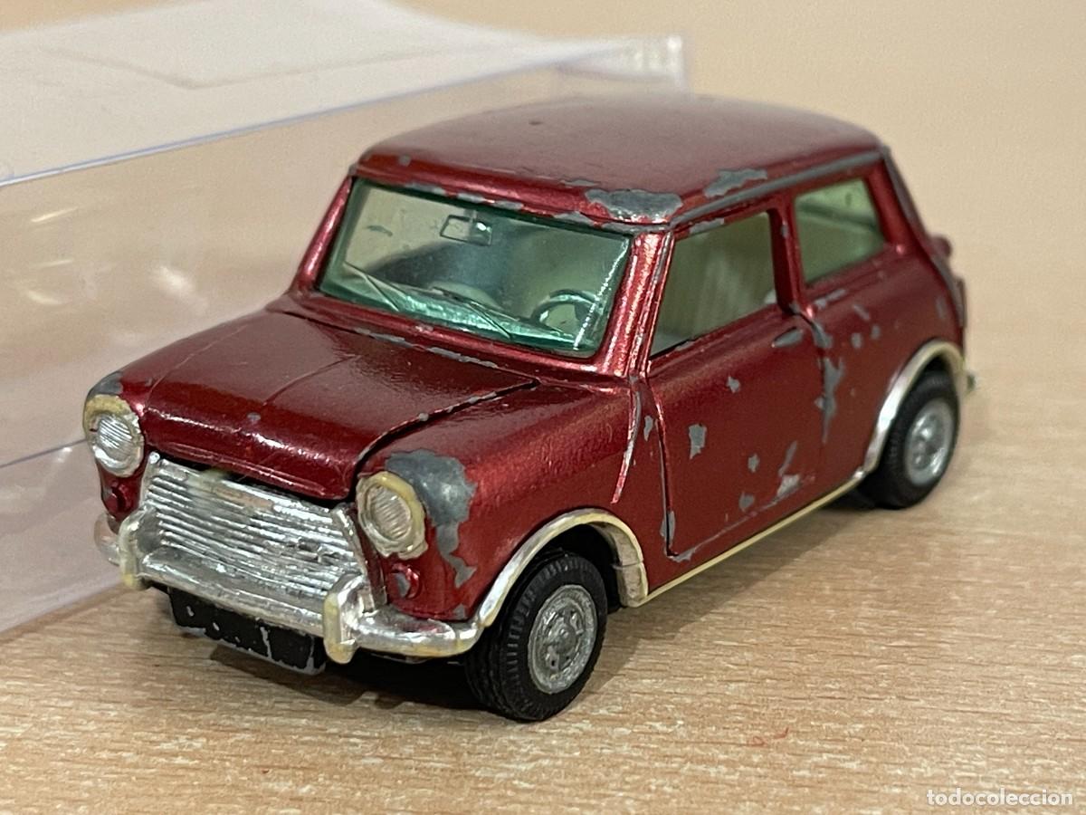 Model Cars: 55- Auto Pilen antiguo coche MINI COOPER Mod. 319 1:43 Made in Spain die-cast metal car a&ntilde;os 70