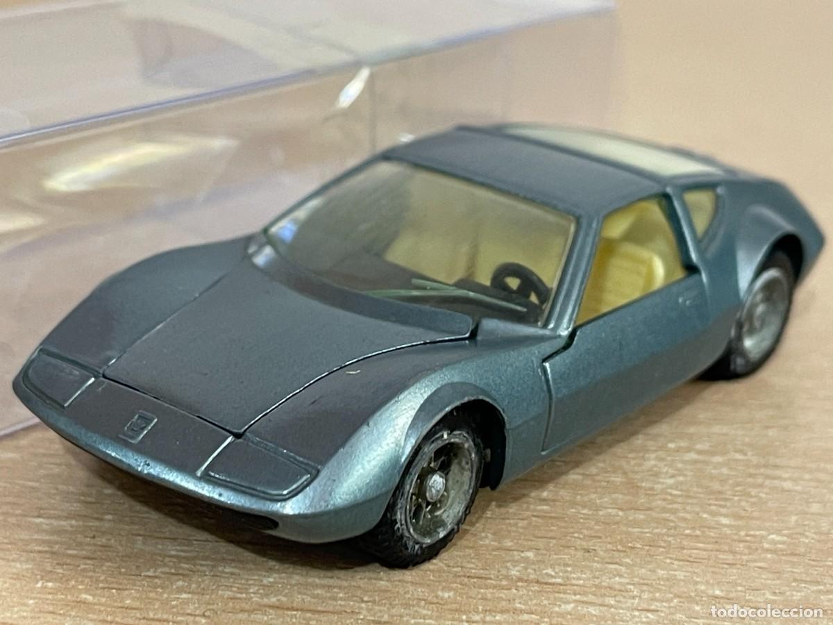 Modellautos: 65- Auto Pilen antiguo coche MONTEVERDI HAI 450 SS azul Mod. 347 1:43 Made in Spain die-cast a&ntilde;os 70
