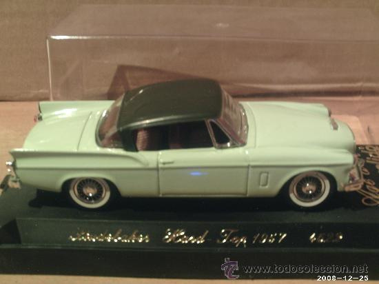 Coches a escala: SOLIDO ---- STUDEBAKER HARD TOP 1957 - Foto 1