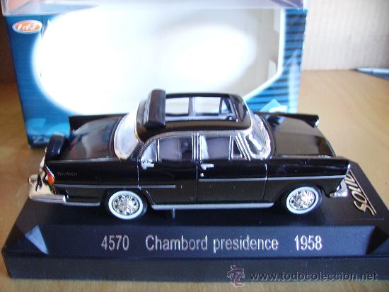 Coches a escala: SOLIDO ---- SIMCA CHAMBORD PRESIDENCE 1958 - Foto 1