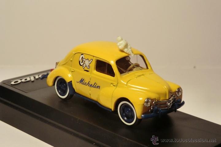 Modèle Réduit Renault 4 CV 1954 - Solido 1/43 - Jaune - Zamak - Occasion