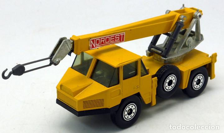 1/50 CAMION GRUE routière Richier SAPEURS POMPIERS DE PARIS SOLIDO