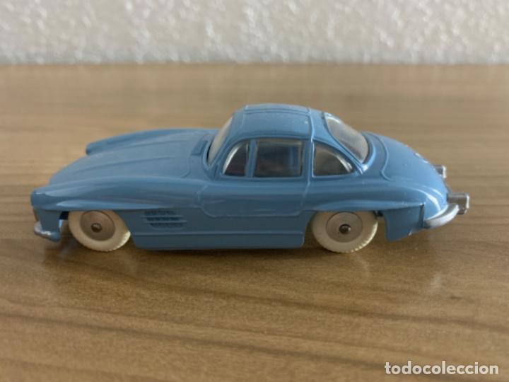 Miniature QUIRALU 1/43 Mercedes 300SL - Réédition Louis Surber - Métal Crème