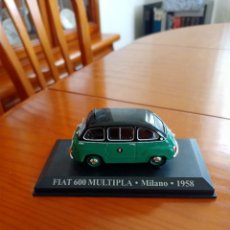 Coches a escala: X FIAT 600 MULTIPLA MILANO 1958. Lote 329452803