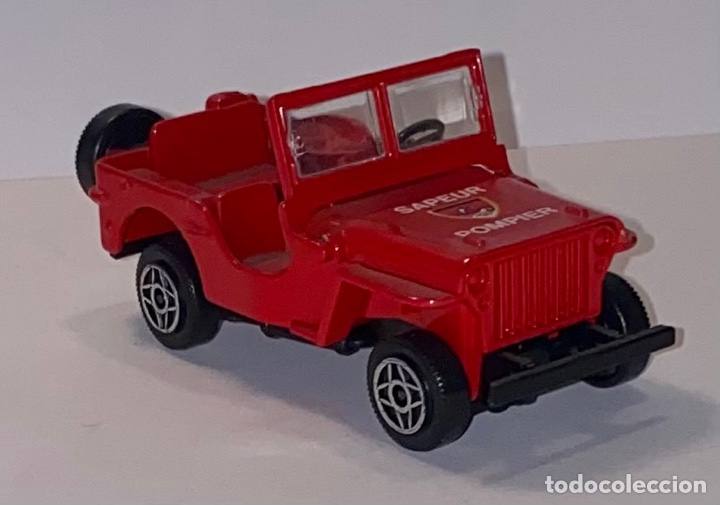 Coches a escala: Solido Jeep Willys Fire Engine Sapeurs 1944 - Foto 1