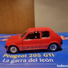 Coches a escala: PEUGEOT 205 GTI DE 1/43 Y SU FASCICULO SOLIDO. Lote 364515351