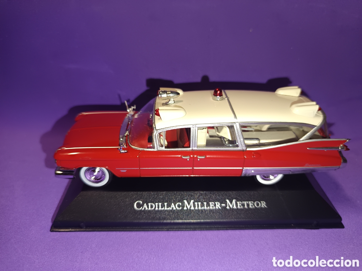Coches a escala: N 51 Cadillac Miller-Meteor Ambulancia Roja