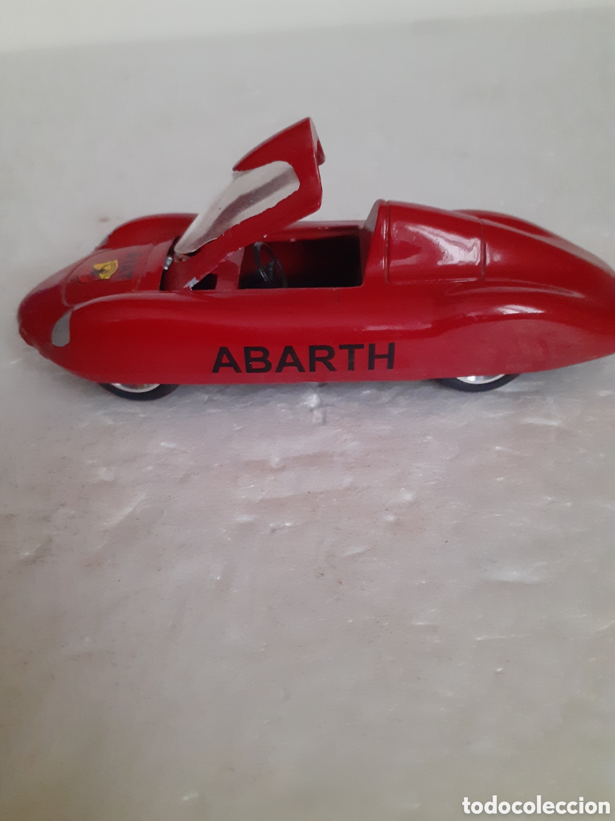Coches a escala: SOLIDO FIAT ABARTH ROJO