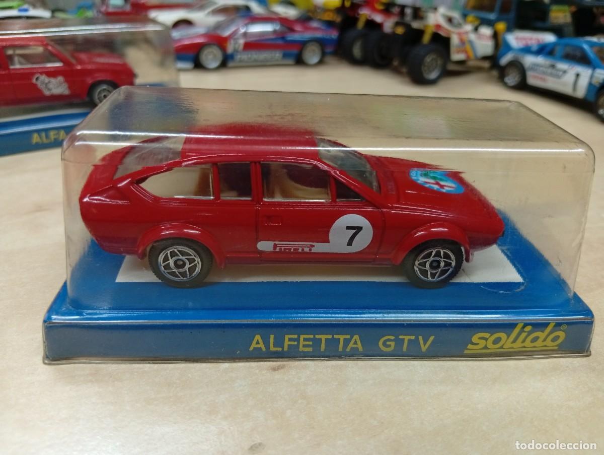 Coches a escala: Alfa Romeo Alfetta GTV. Solido France a&ntilde;os 80.