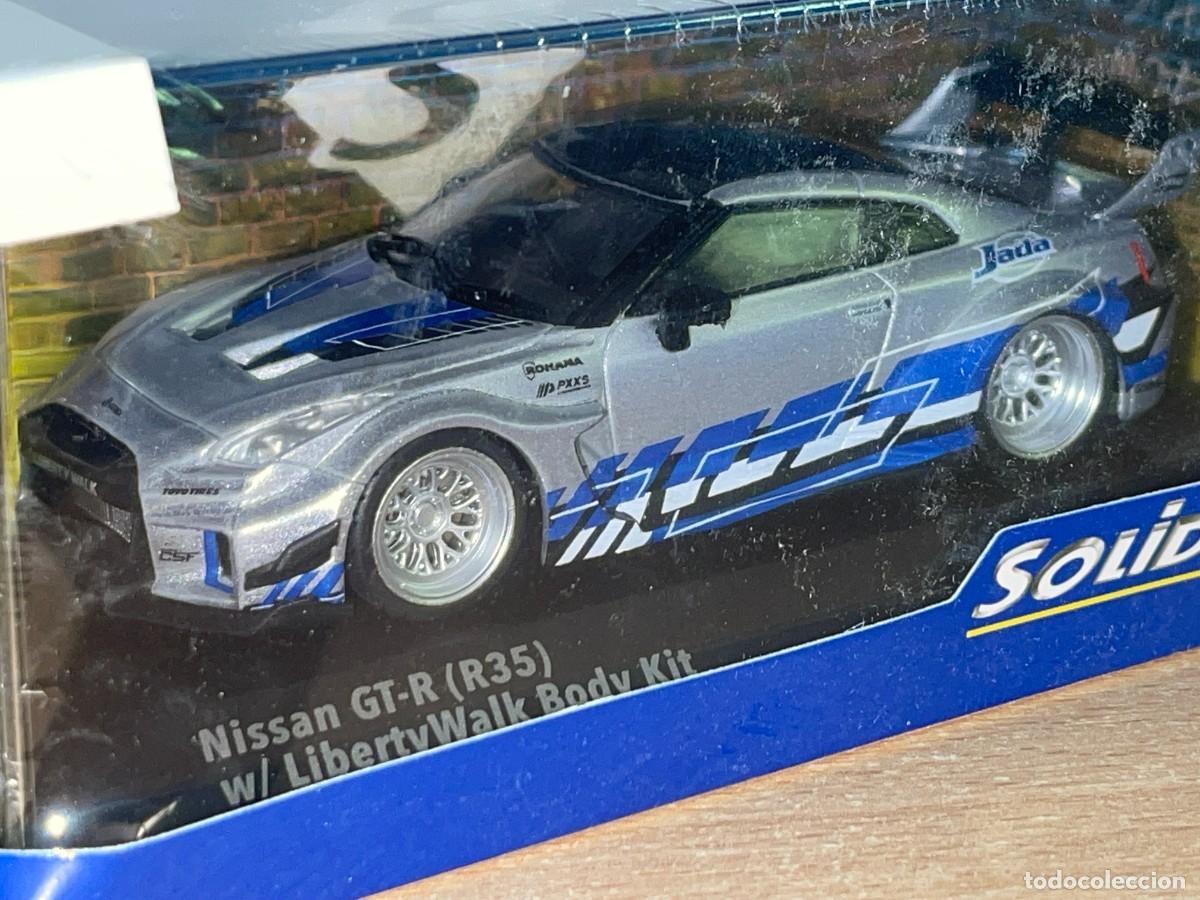Voitures &agrave; l'&eacute;chelle: Solido Nissan GT-R R35 Liberty Walk Body Kit 1:43 die-cast metal car 1/43