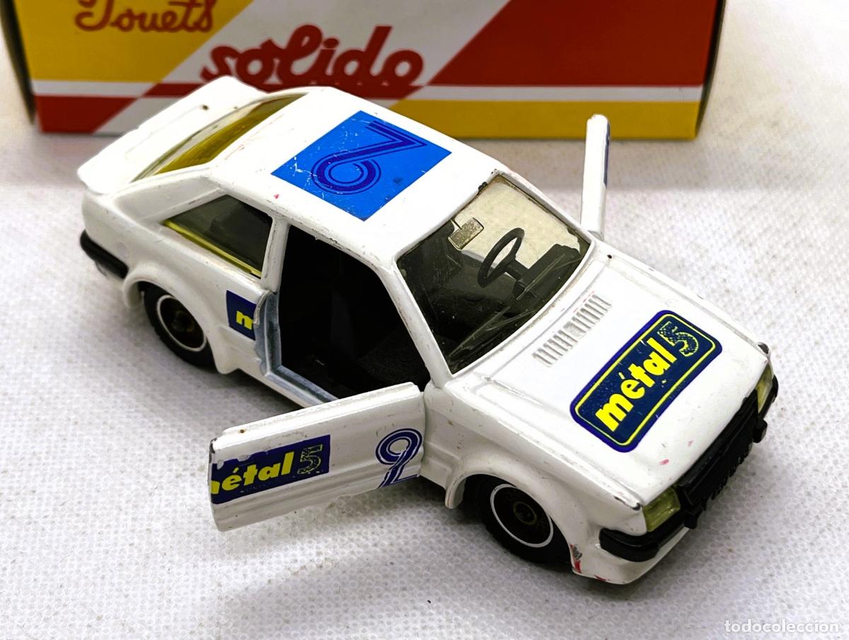 Model Cars: ANTIGUO FORD ESCORT RALLY SOLIDO, esc. 1/43, EXCELENTE C/CAJA - FLA