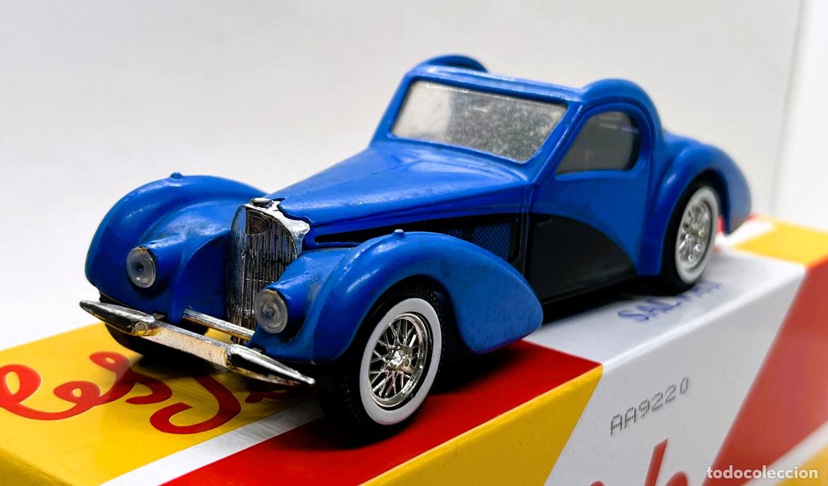 Model Cars: ANTIGUO BUGATTI 57 ATLANTIC SOLIDO, esc. 1/43, A ESTRENAR C/CAJA - FLA