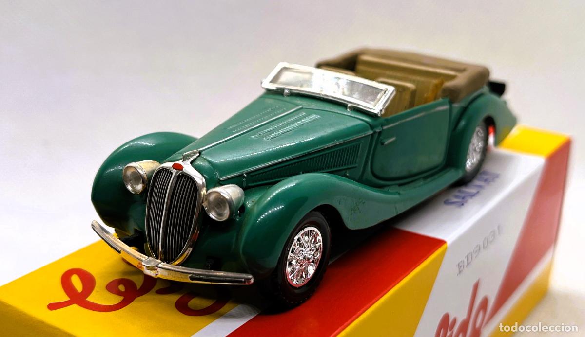 Model Cars: ANTIGUO DELAHAYE 135M CABRIO DE SOLIDO, esc. 1/43, A ESTRENAR C/CAJA - FLA
