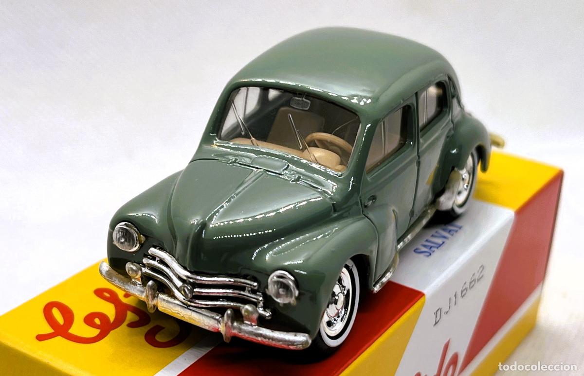 Model Cars: ANTIGUO RENAULT 4 CV DE SOLIDO, esc. 1/43, A ESTRENAR C/CAJA - FLA