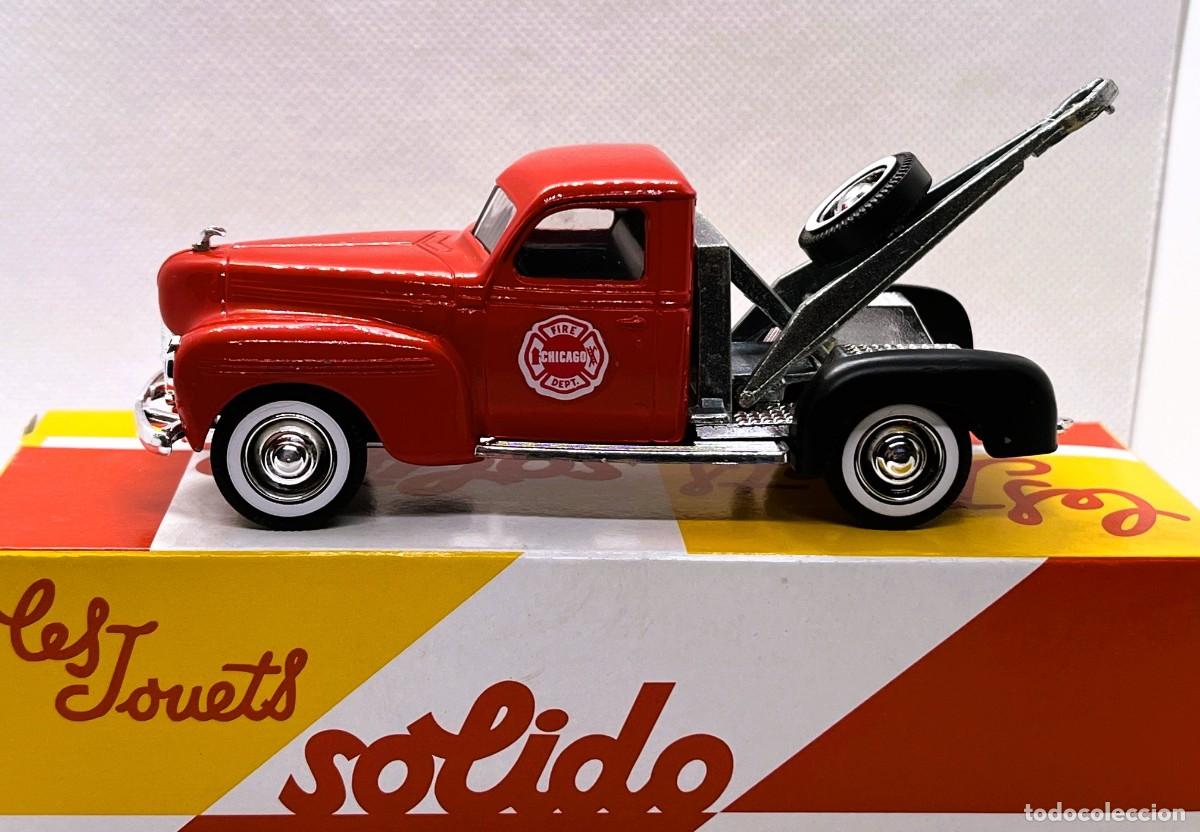 Voitures &agrave; l'&eacute;chelle: SOLIDO DODGE VAN GRUA, ESC.1/43, RARO, BUENO Y C/CAJA - FLA