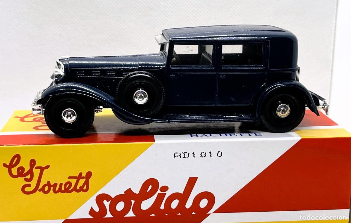 Voitures &agrave; l'&eacute;chelle: SOLIDO ANTIGUO RENAULT REINASTELLE 1934, esc. 1/43, COMO NUEVO C/CAJA - FLA