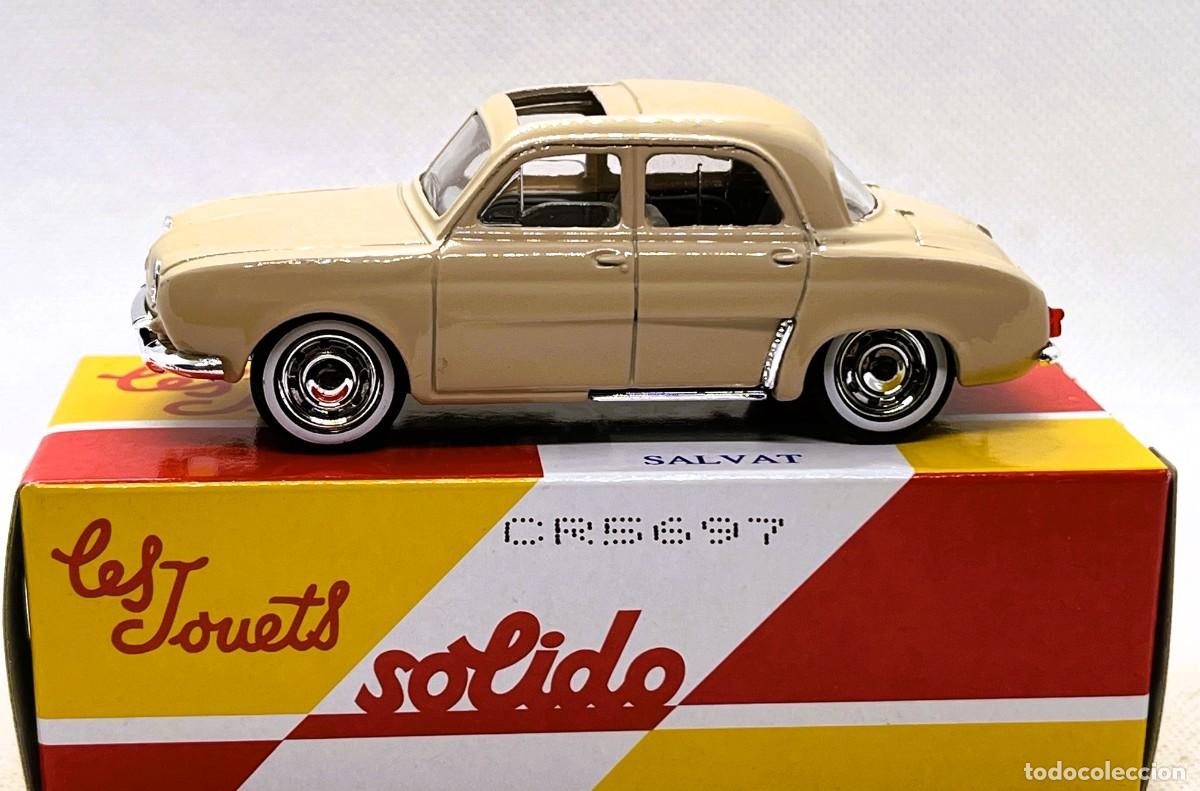 Voitures &agrave; l'&eacute;chelle: SOLIDO RENAULT DAUPHINE, ESC.1/43, COMO NUEVO, JUGUETE ANTIGUO C/CAJA - FLA