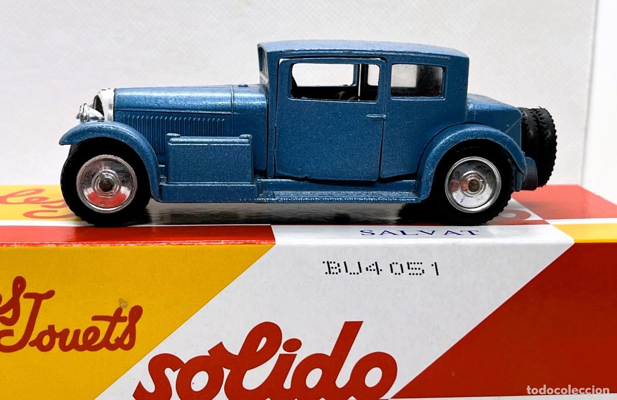 Voitures &agrave; l'&eacute;chelle: SOLIDO ANTIGUO VOISIN CARENE DE 1934, esc. 1/43, BUENO, C/CAJA - FLA