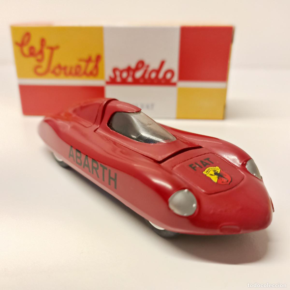 Coches a escala: Fiat-Abarth. Solido Salvat n&ordm; 31. Escala 1:43, con su caja de cart&oacute;n.