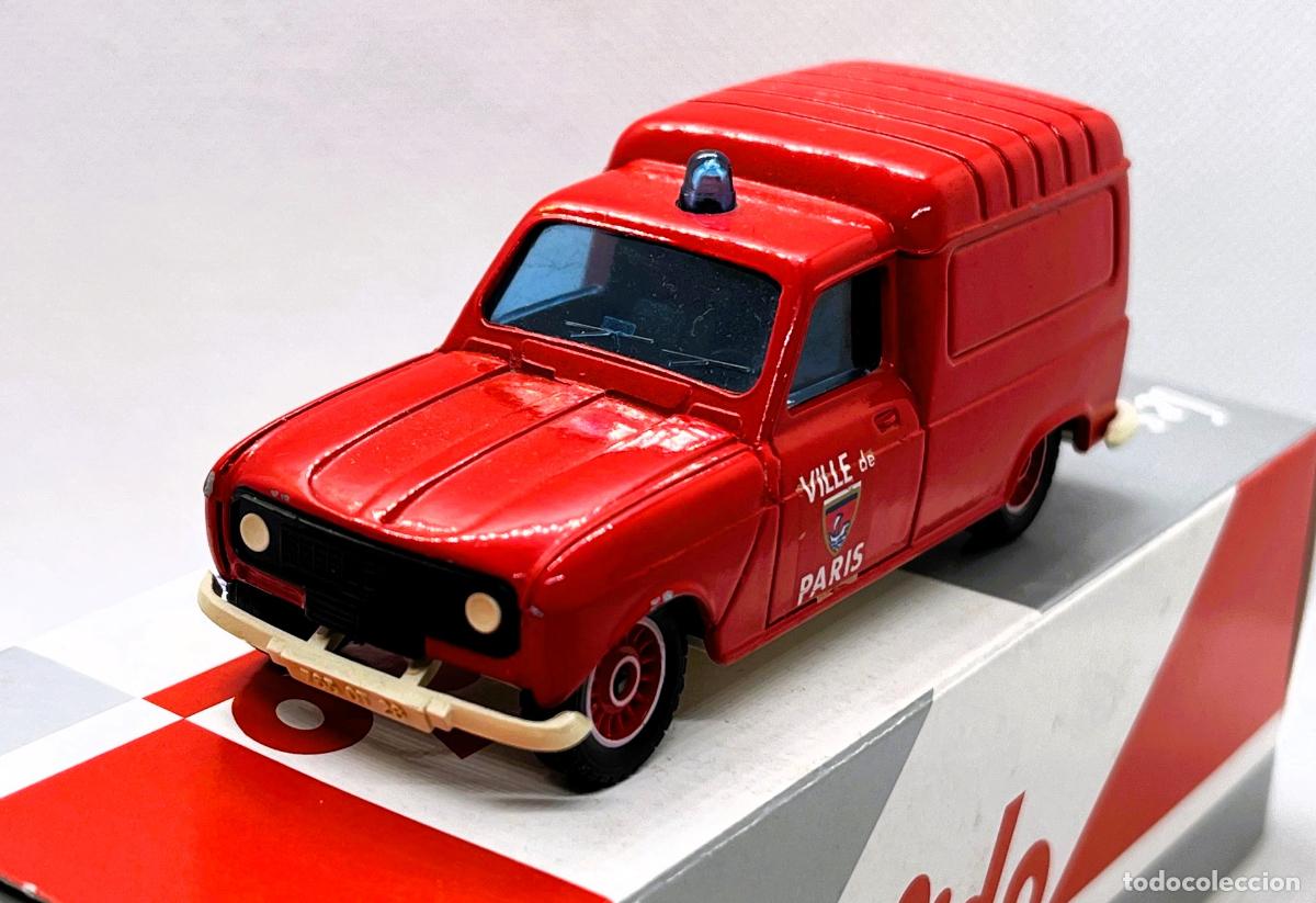Modellautos: SOLIDO RENAULT 4F FUERGONETA BOMBEROS, NUEVA, C/CAJA - FLA