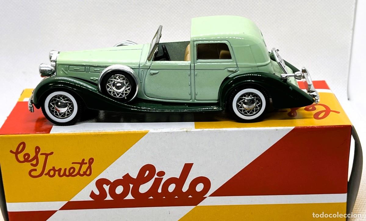 Model Cars: SOLIDO DELAGE D8 120, JUGUETE ANTIGUO, ESC. 1/43, NUEVO SIN USO - FLA